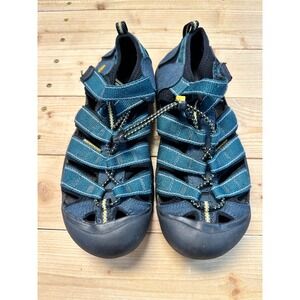 KEEN Newport‎ H2 Water Hiking Sandals Blue Strappy Adjustable Mens Size 6